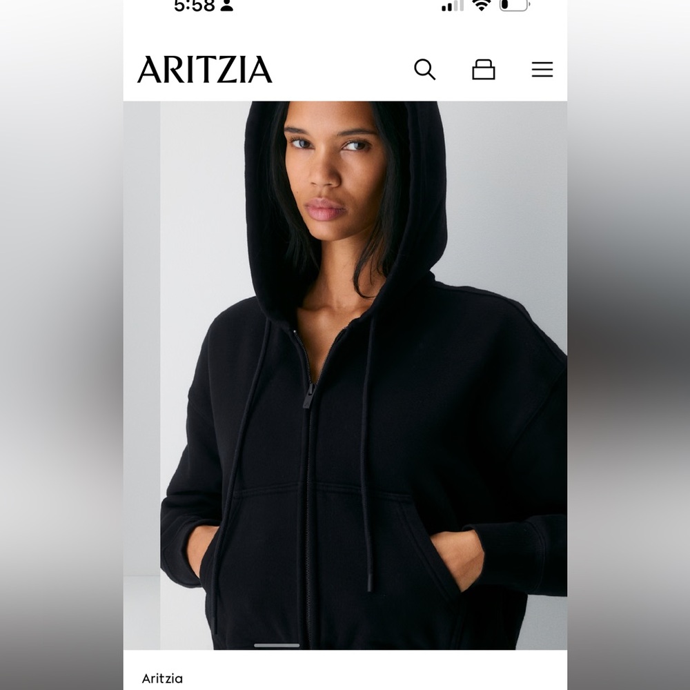 TNA sweatfleece cozy fleece mega fit oversized hoodie (slightly cropped fit)